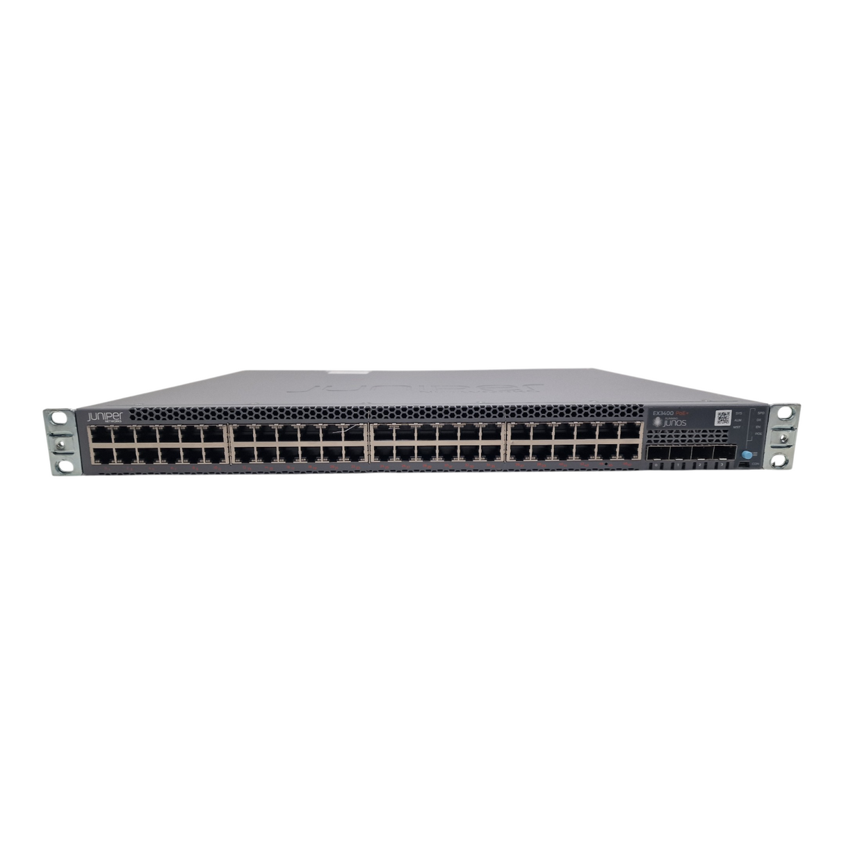 Juniper EX3400-48P 48x 1GE PoE+ / 4x 10GE SFP+ 1U Layer 3 Ethernet Switch