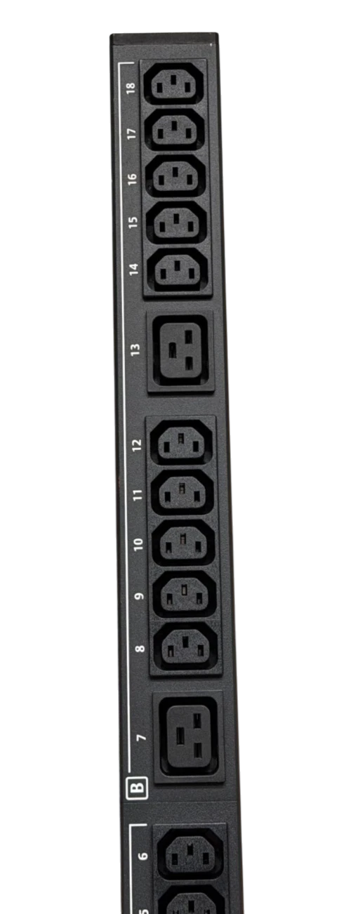 Emerson MPH2 0U Branch Metered Rack PDU 230V 32A 18 x C13 6 x C19 MPHB1243