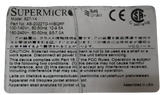 Supermicro CSE-827 4x H8DGT-HIBQF Nodes 8x AMD 6275 2.3GHz 320GB DDR3 Server