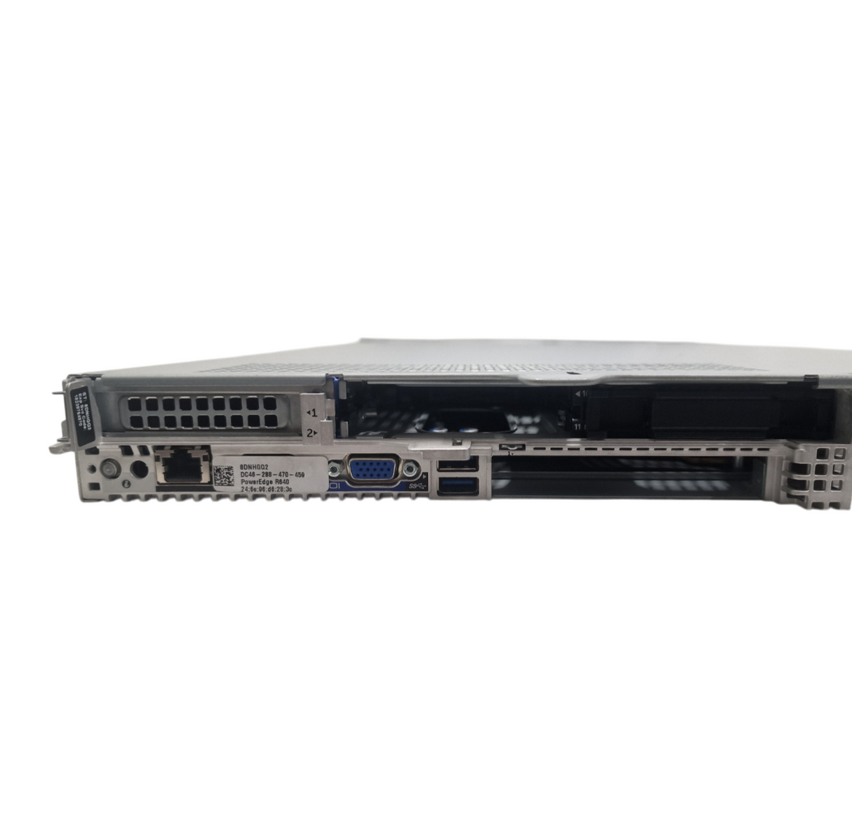 Dell PowerEdge R640 Dual Scalable 2nd Gen CPU 24-DIMM 12-Bay 1U CTO Server