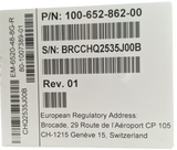 Brocade EMC DS-6520B 96x 16Gb FC Port Switch B2F 96x Active Ports W/ Licences+SF