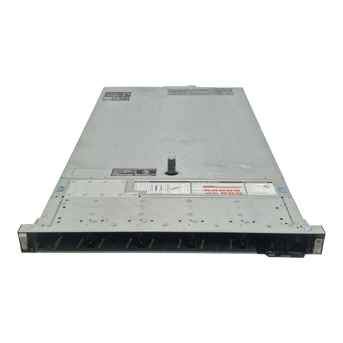 Dell PowerEdge R640 Dual Scalable 2nd Gen CPU 24-DIMM 12-Bay 1U CTO Server