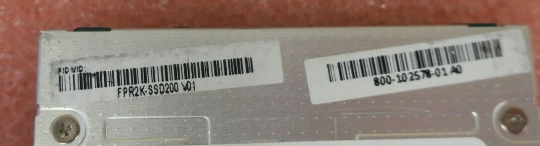Cisco FPR2K-SSD200 200GB 2.5" SATA 6Gb/s Enterprise RI Solid State Drive SSD