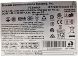 Brocade EMC 6510 48x 16Gb SFP+ 48-Active Switch B2F EM-6510-48-8G-R + 48 x SFP's