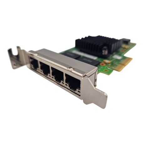 NEW Fujitsu Intel Quad Port I350-T4 Gigabit Adapter HH Bracket S26361-F4610-L504