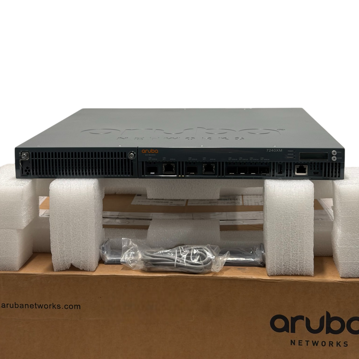 New HPE Aruba 7240XM Mobility Controller 4x10G SFP+ 2x1G SFP Combo Port JW783A