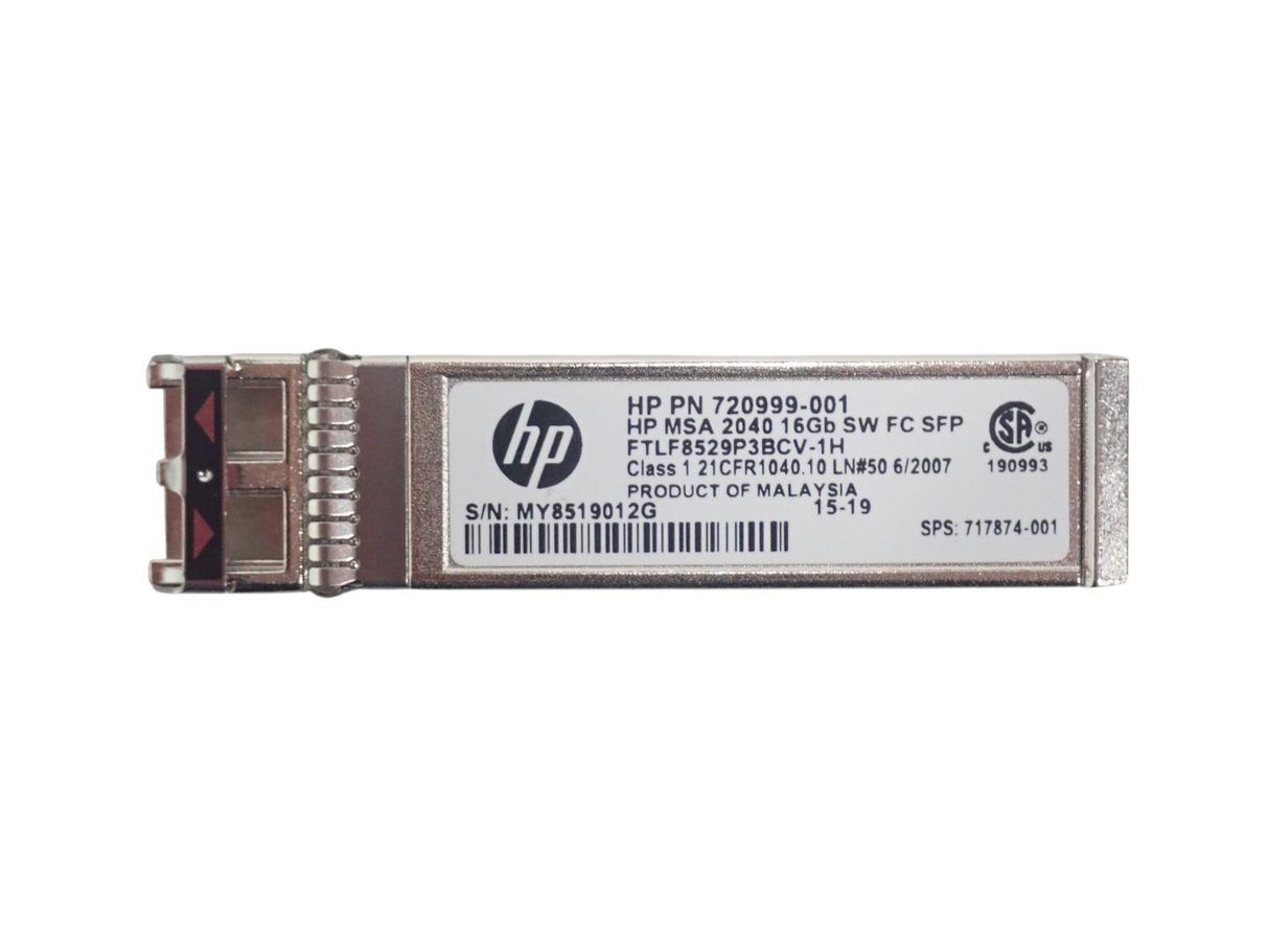 NEW HP 4-Pack 16G SFP+ Short Wave LC Duplex Transceiver Module 720999-001 C8R24B