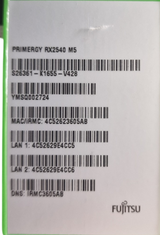 Fujitsu Primergy RX2540 M5 24x SFF SAS/SATA Front Bay 4x SFF Rear Bay Server
