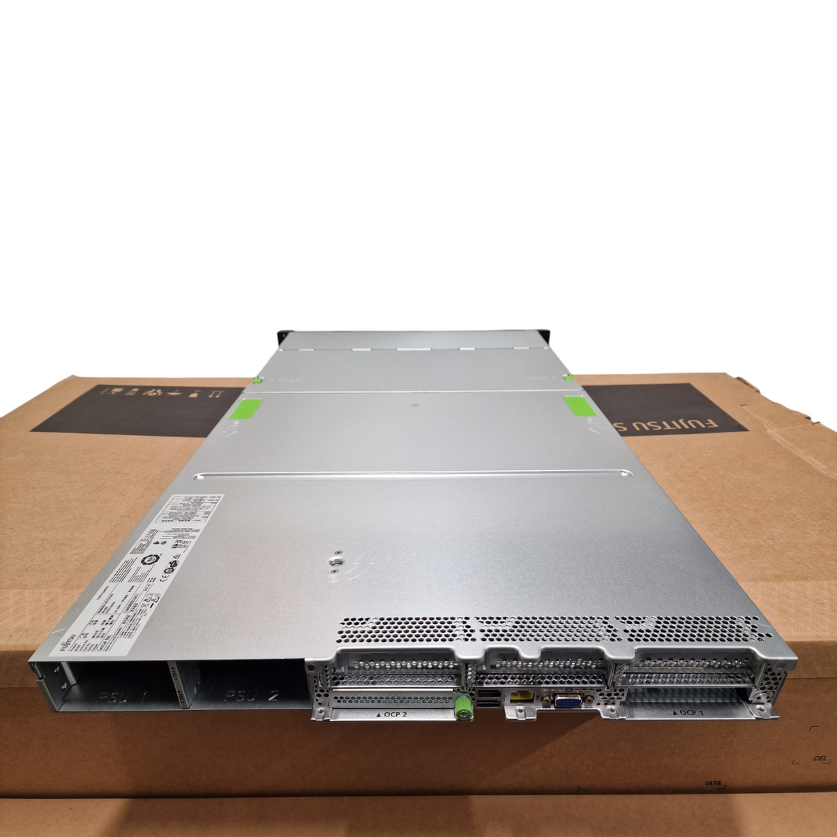 New Fujitsu Primergy RX2530 M6 2x Scalable CPU 32-DIMM 8x 2.5" Bay CTO 1U Server