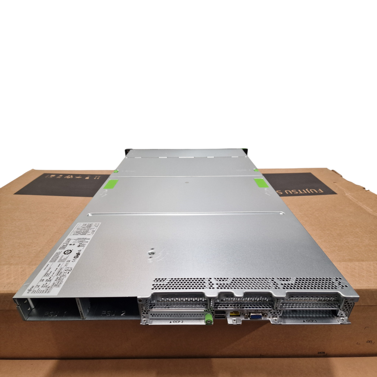 New Fujitsu Primergy RX2530 M6 2x Scalable CPU 32-DIMM 8x 2.5" Bay CTO 1U Server