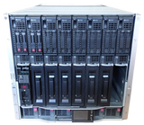 HP BladeSystem C7000 G3 3PH Chassis 8x BL460c Gen8 with Spec + 1x D2220sb Blades