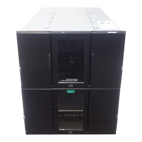 HPE Storage MSL6480 160xTape Slots 12xHH LTO 7/9 Drive Slots QU625A Tape Library