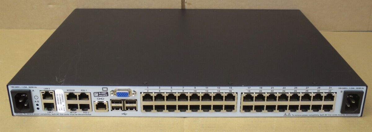 Avocent MergePoint Unity 8032 - Digital KVM 32 Port Over IP Rackmount Switch