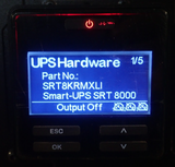 APC Smart-UPS SRT 8000VA RM UPS SRT8KRMXLI Rack Mount UPS