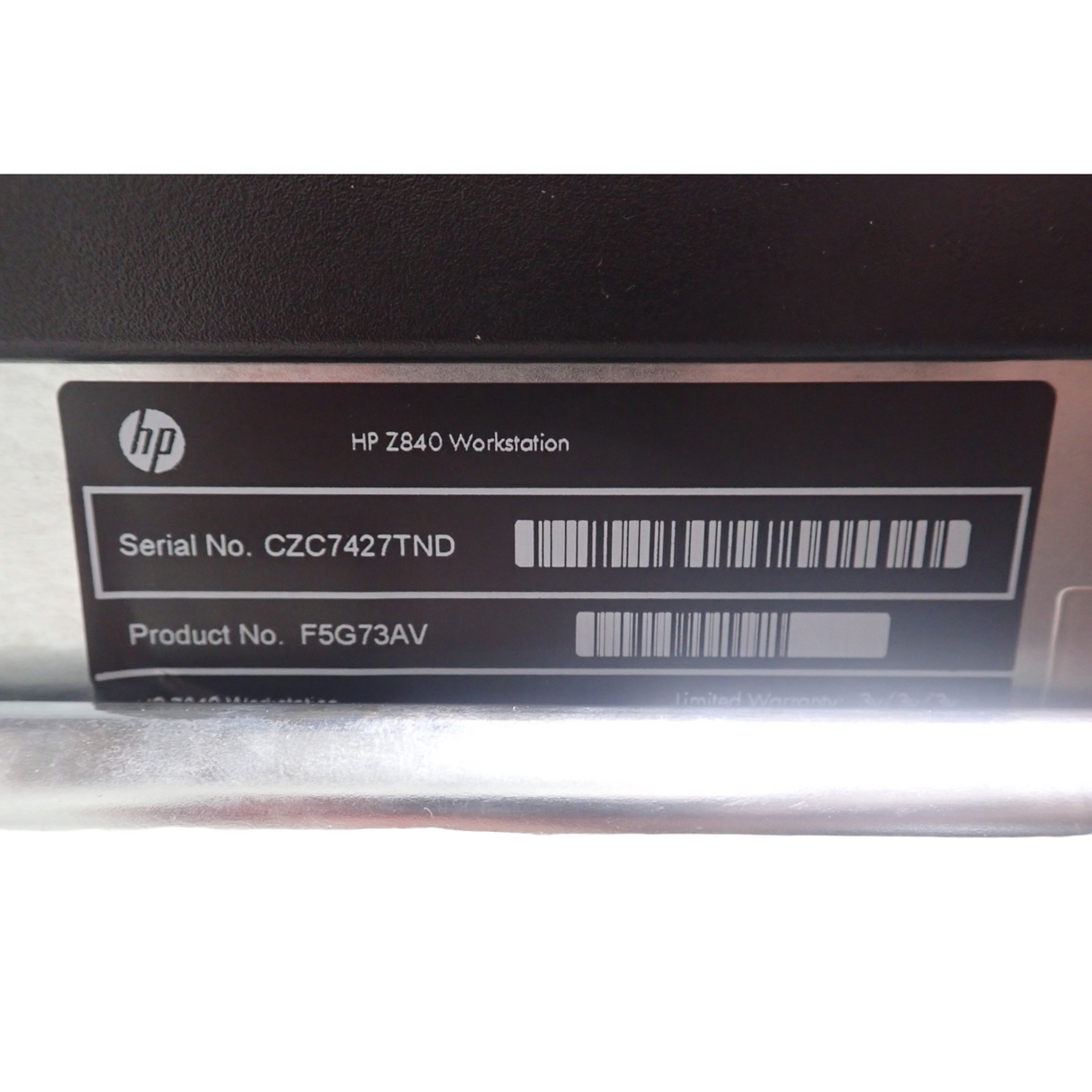 HP WorkStation Z840 16xDDR4 4xInternal LFF Bay CTO Rack Workstation PC F5G73AV