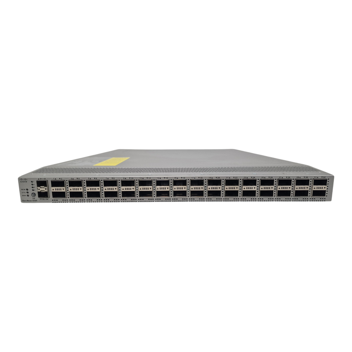 Cisco Nexus N3K-C3232C 3232C 1RU 32-Port 100GbE Layer-3 Managed Switch