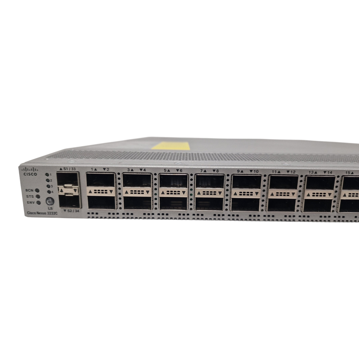 Cisco Nexus N3K-C3232C 3232C 1RU 32-Port 100GbE Layer-3 Managed Switch