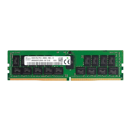 SK Hynix 32GB 2RX4 DDR4-2666V PC4-21300 ECC RDIMM Memory HMA84GR7JJR4N-VK