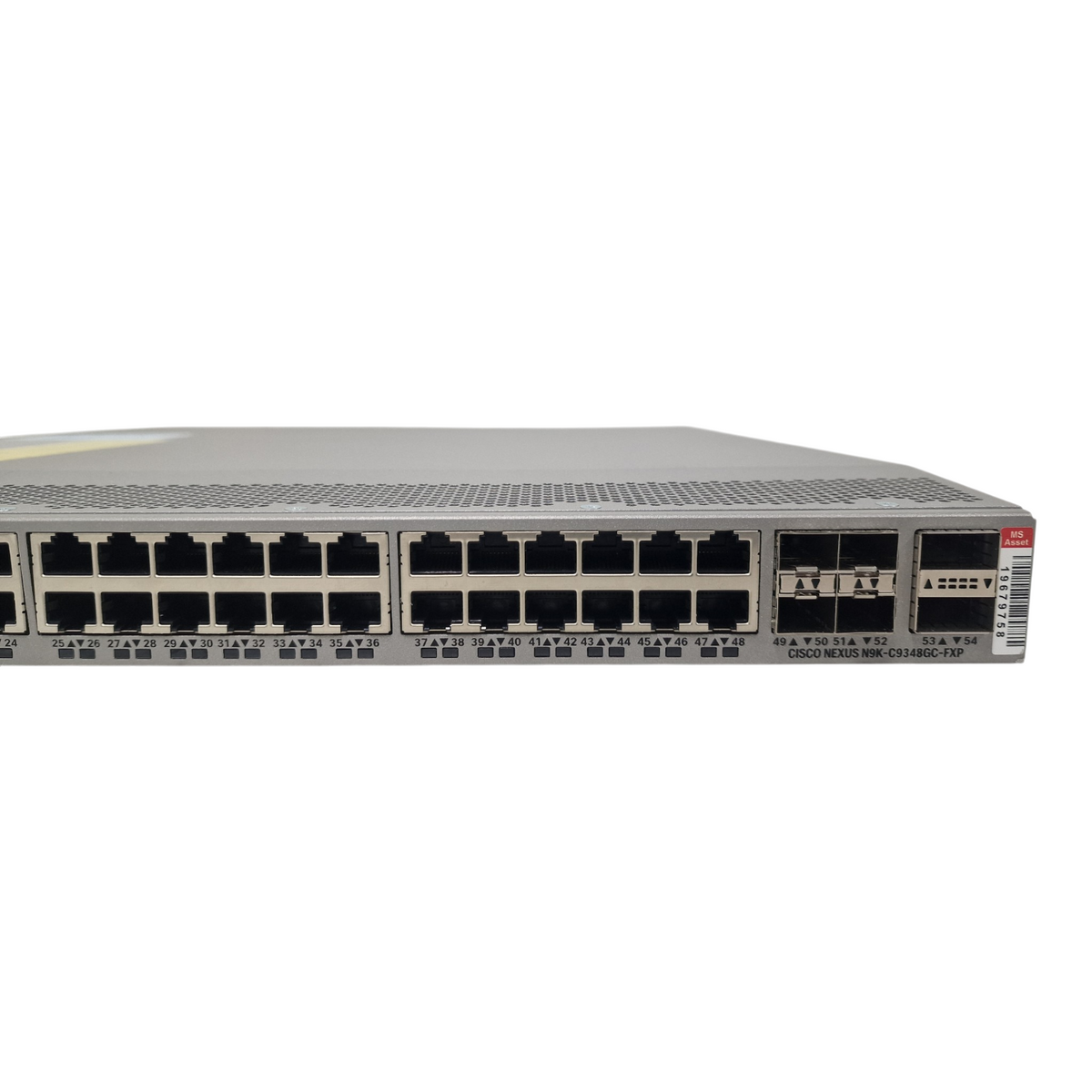 Cisco Nexus N9K-C9348GC-FXP 9348GC-FXP 48x1G RJ45 4xSFP28 2xQSFP28 L3 Switch