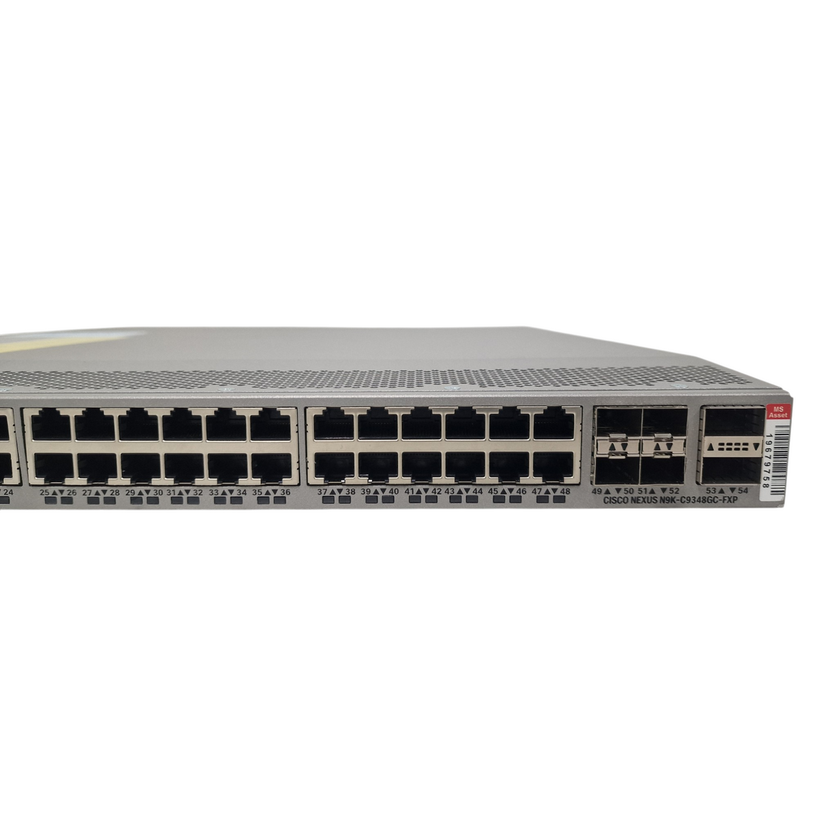 Cisco Nexus N9K-C9348GC-FXP 9348GC-FXP 48x1G RJ45 4xSFP28 2xQSFP28 L3 Switch