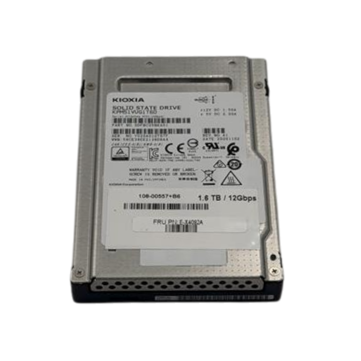 NetApp 1.6TB SAS 12G 2.5" MU Solid State Drive SSD E-X4092B For DE224C