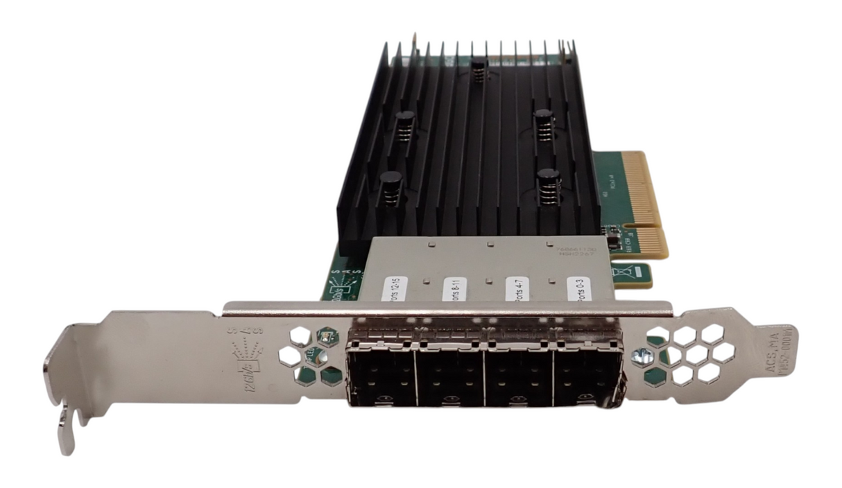 LSI Avago 9500-16e SAS9305-16e 03-25704-02005 4-Port Tri-Mode Storage Adapter