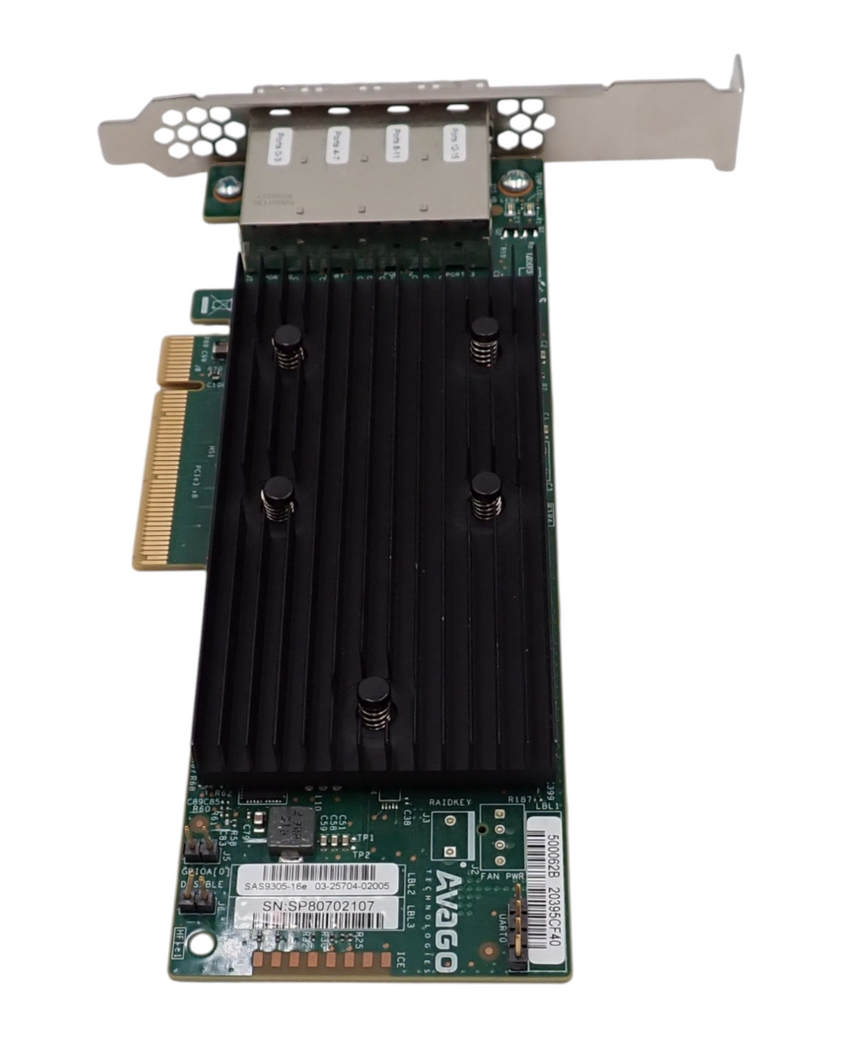LSI Avago 9500-16e SAS9305-16e 03-25704-02005 4-Port Tri-Mode Storage Adapter