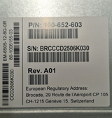 Brocade EMC 6505 DS-6505B 24x 16Gb SFP+ 12 Active Ports Fibre Channel SAN Switch