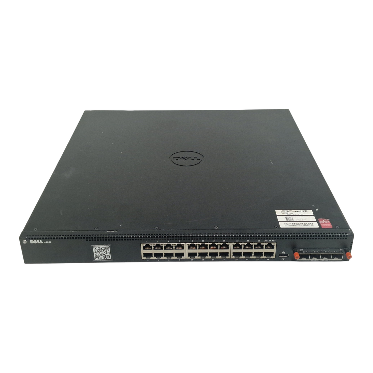 Dell PowerConnect N4032 24x RJ45 10GBe + Port L3 Switch +4 x 10Gb SFP+ Module