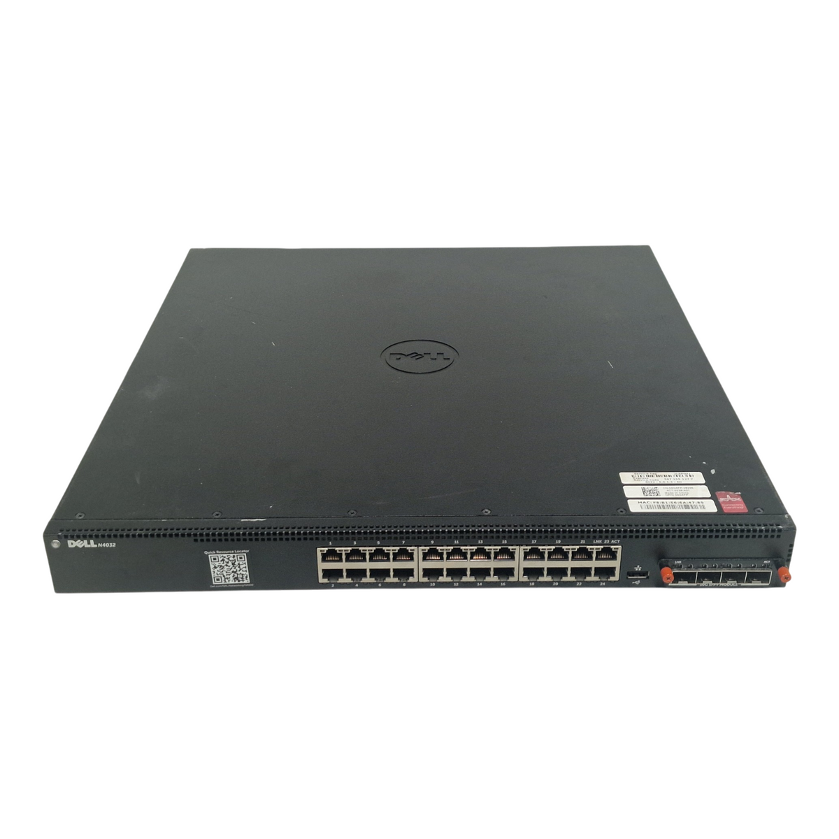 Dell PowerConnect N4032 24x RJ45 10GBe + Port L3 Switch +4 x 10Gb SFP+ Module