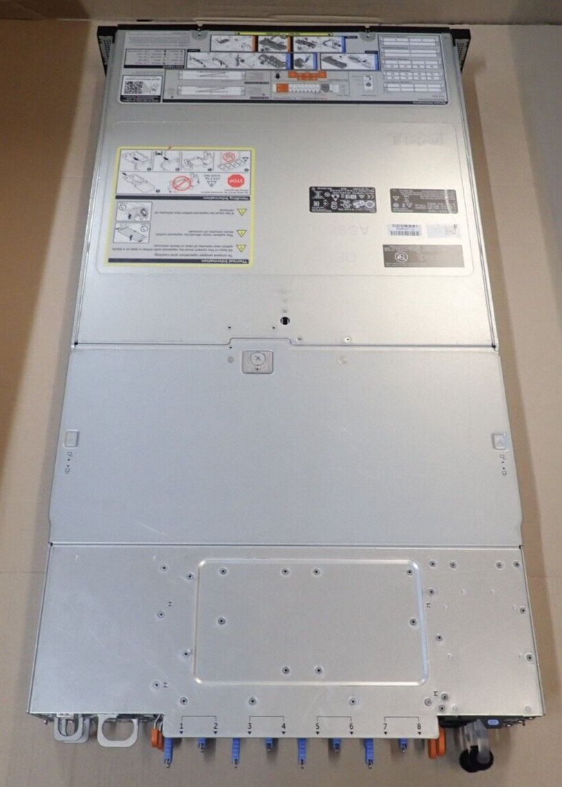 Dell PowerEdge FX2S Switched 4-Node Rack Chassis + 4x FC640 NVMe Blade Servers