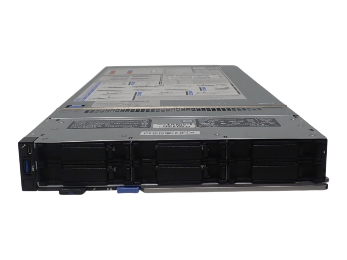 Dell PowerEdge MX740c 2x 1/2nd Gen Scalable CPU 24-DIMM 6x 2.5" CTO Blade Server