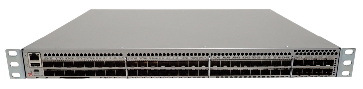 Brocade G720 48x 64GbE SFP+ + 8x 2x64G SFP-DD Port (24-Act) B2F 1U FC SAN Switch
