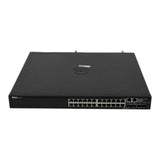 Dell Networking S3124P 24x 1GbE PoE 2x 10GbE SFP 1x PSU OS9 F2B Switch 3FXNM