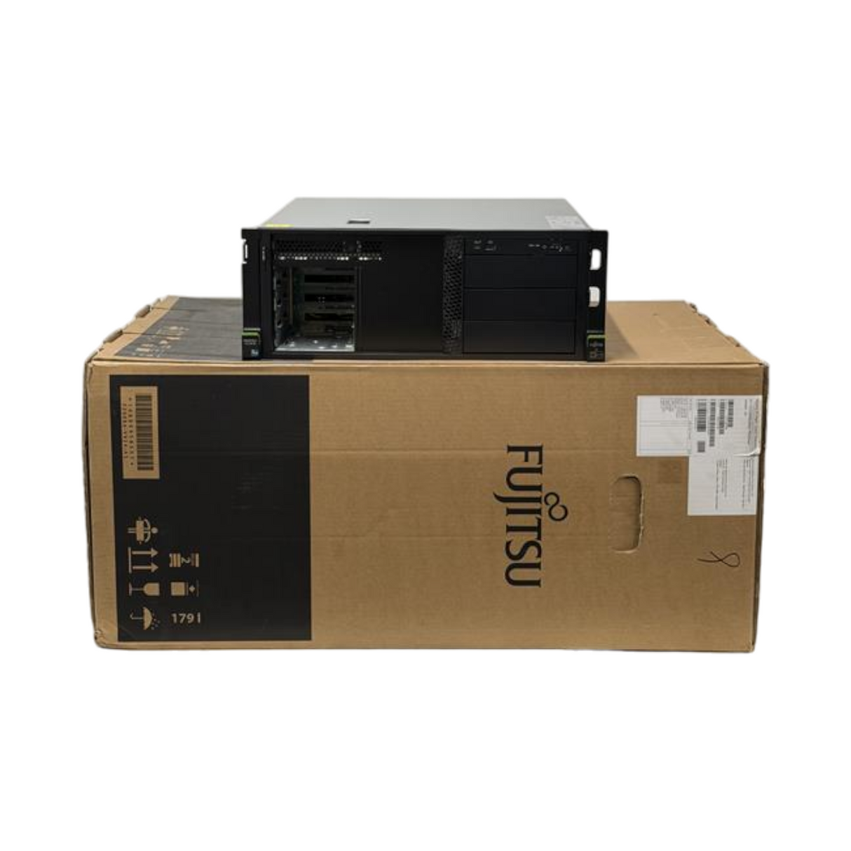 New Fujitsu Primergy TX1330 M5 1 x Intel E-2300 CPU 4-DIMM 4xLFF Bay CTO Server