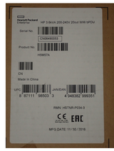 New HPE H5M57A Basic 3.6kVA 240V/16A 20 Outlets C13/Vertical WW PDU 719884-004