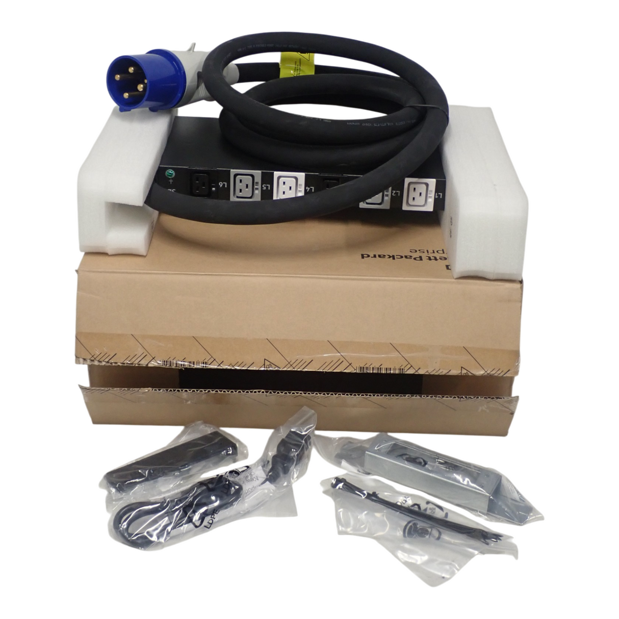 NEW HPE G2 P9Q60A 6xC19 3Ph 17.3kVA 48A 240V 1U Power Distribution Unit PDU