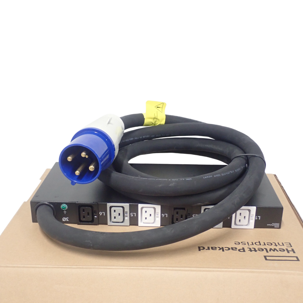 NEW HPE G2 P9Q60A 6xC19 3Ph 17.3kVA 48A 240V 1U Power Distribution Unit PDU