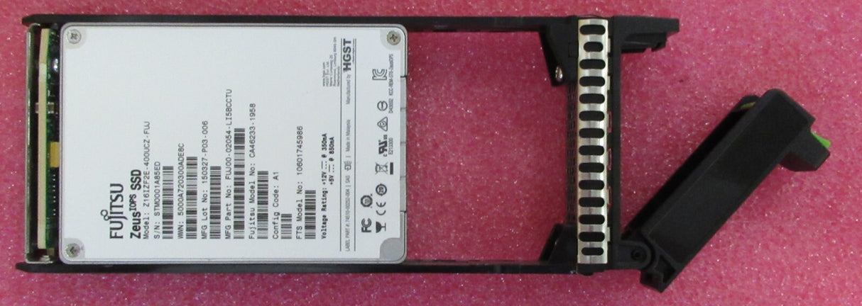 Fujitsu Eternus 400GB SAS 6G 2.5" SSD CA07670-E644 For DX100 DX200 DX60 S3/S4
