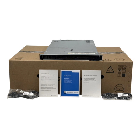 New Dell PowerEdge R6615 1x 4 AMD EPYC 9004 CPU 12-DIMM Diskless CTO 1U Server