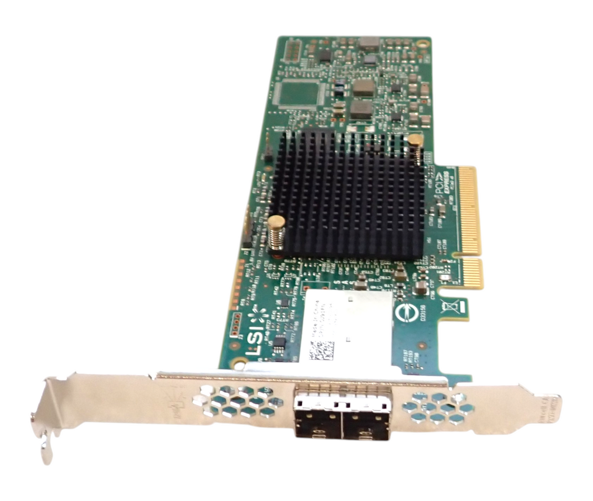 Dell LSI J91FN SAS9300-8e PCIe x8 8-Port 12Gb/s SAS HBA Host Bus Adapter Card FH