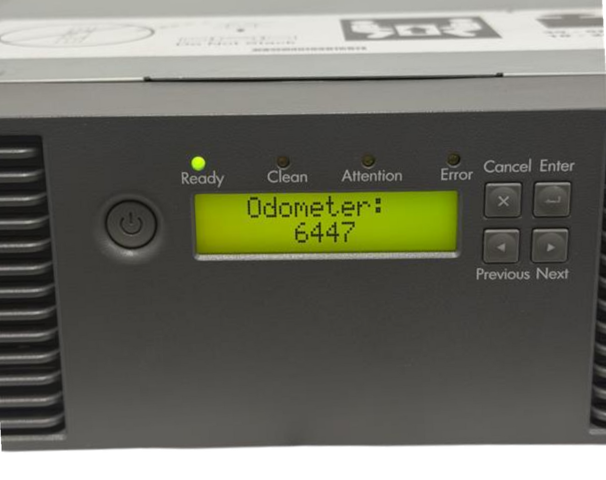 HPE StorageWorks MSL2024 24-Slot Tape Library 407351-001 + 2x LTO-7 SAS Drives