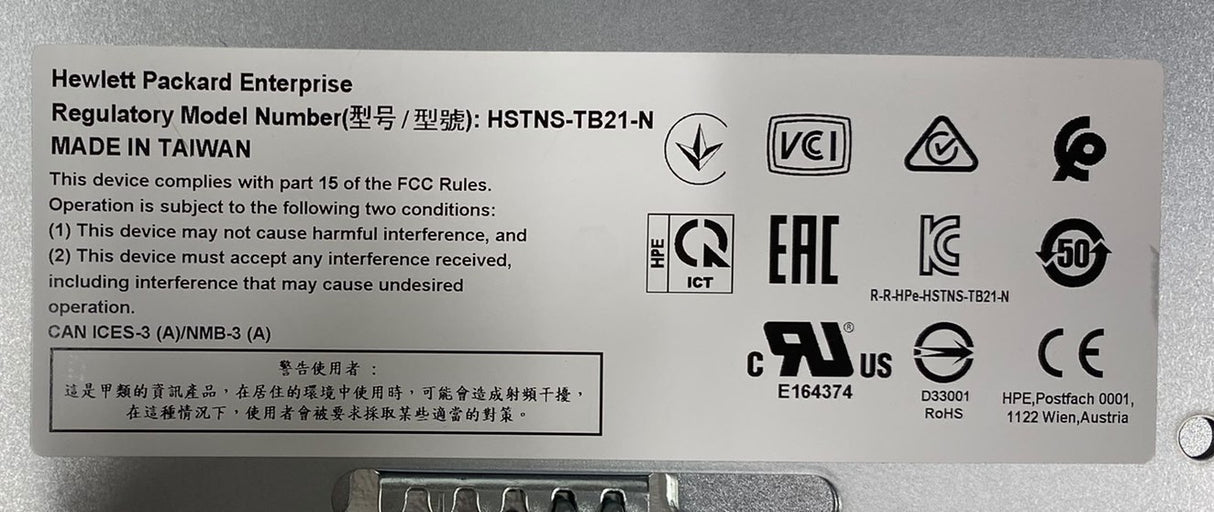 HPE Synergy 50Gb Interconnect Link Module 867793-B22 P57838-001 HSTNS-TB21-N