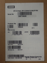 NEW HPE G2 P9Q54A 18 x C13 Outlets 3Ph 8.6kVA 48A 208V NA/JP Rack PDU 866817-024