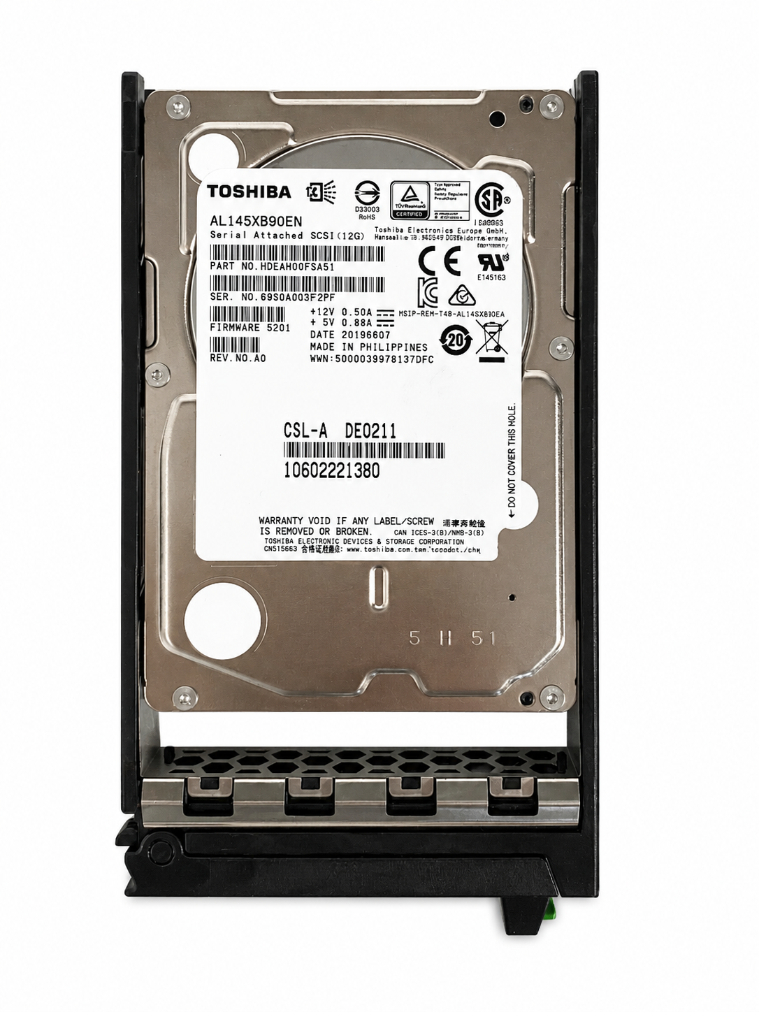 Fujitsu 900GB 15K SAS 12G Enterprise SFF 2.5" HDD AL14SXB90EN 10602221380
