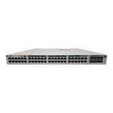 Cisco Catalyst C9300-48H-A 9300 48x 1G PoE+ Network Switch + C9300-NM-8X Module