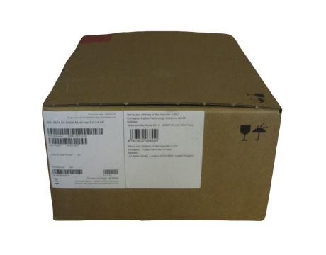 NEW Fujitsu 240GB 2.5" SATA 6G RI SSD In 3.5" Hot-Plug Caddy S26361-F5700-L240