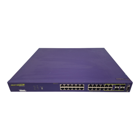Extreme Networks Summit X450a-24T 24-Port Gigabit Switch 4x SFP 16151 + XGM2-2XF