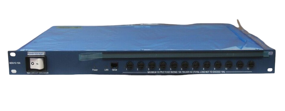 NEW TSL Power Manager MDU12-PMi 12-Way C13 Mains Distribution Unit MDU12-16A PDU