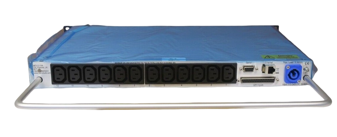 NEW TSL Power Manager MDU12-PMi 12-Way C13 Mains Distribution Unit MDU12-16A PDU